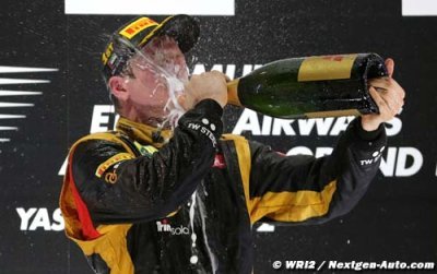 Kimi Raikkonen revient sur sa victoire à Abu Dhabi