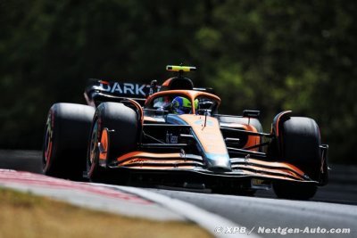 Norris est ’très heureux’ d’être quatrième en Hongrie