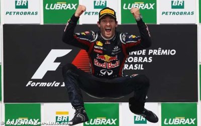 Season finale win good news for Webber - Horner