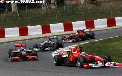Avantage Ferrari côté pneus