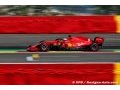 Vettel : La septième ligne est le 'vrai niveau' de Ferrari à Spa