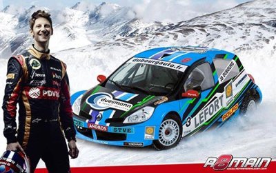 Romain Grosjean de retour sur le Trophée Andros