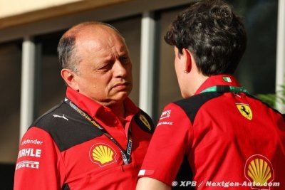 Vasseur ravi de pouvoir discuter ’ouvertement’ avec Leclerc et Sainz