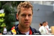 Vettel ne regarde pas l'écart au championnat