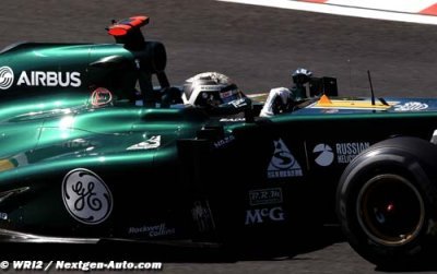 Une journée complète au volant de la Caterham pour Van der Garde 