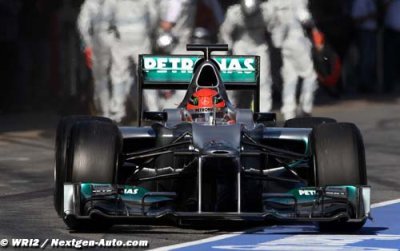 Schumacher s’estime satisfait de sa journée