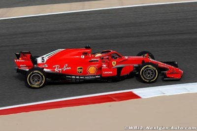 Vettel note des progrès sur le train avant de sa monoplace