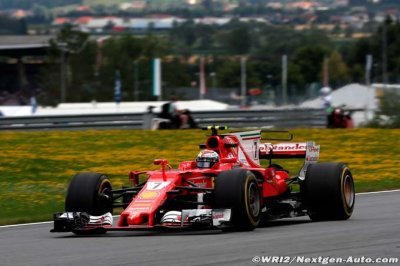 Raikkonen a perdu trop de temps en début de course