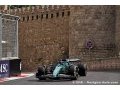 Aston Martin F1 a travaillé pour les qualifications à Bakou