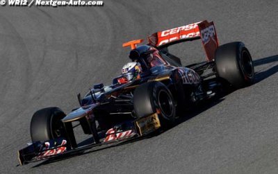 Ricciardo est tombé sous le charme de la STR7