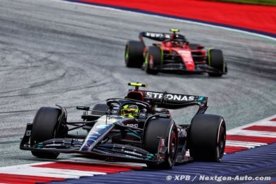 Hamilton s’inquiète d’une ’régression gênante’ pour Mercedes F1