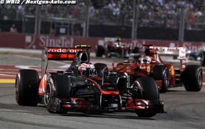Whitmarsh est très content de Button
