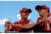 Raikkonen heureux d'être traité à égalité avec Vettel