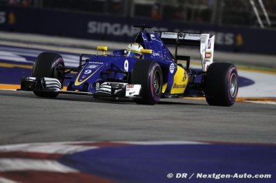 FP1 & FP2 - Singapore GP report: Sauber Ferrari