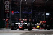 Grosjean poursuit son week-end ‘étrange' dans les rails