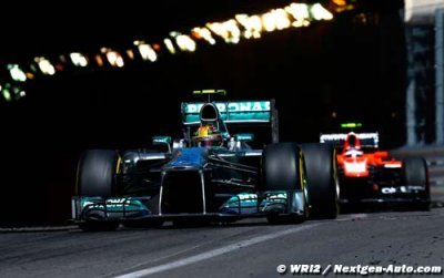 Hamilton admet avoir du mal avec sa Mercedes