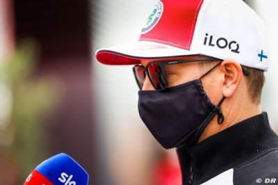 Vaccinated Raikkonen left Zandvoort with covid