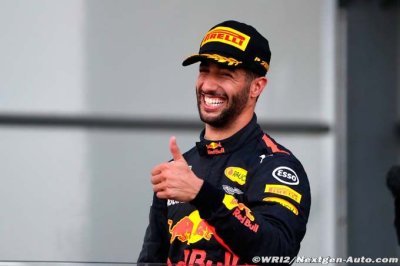 Ricciardo se rappelle de sa victoire à Bakou l’an dernier