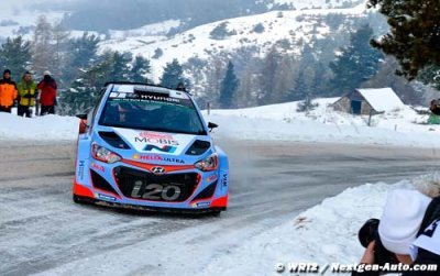 Les deux Hyundai i20 WRC terminent dans le top six