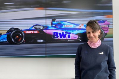 Un jour dans la vie d’Arlete Caetano, Technicienne Composite chez Alpine F1
