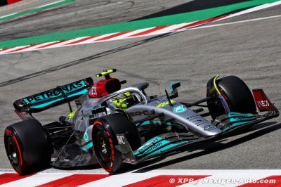 Hamilton est ravi des évolutions apportées par Mercedes F1 à Barcelone