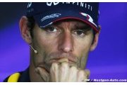 Webber réagit à sa réprimande qu'il juge 'comique'