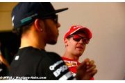 Vettel ne s'intéresse pas à la guerre entre Hamilton et Rosberg