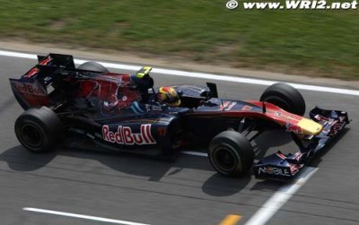 Un après-midi mouvementé pour Toro Rosso