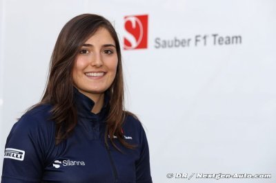 Tatiana Calderón becomes Sauber Development Driver