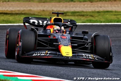 Japon, EL3&nbsp;: Verstappen prend la main avant les qualifs