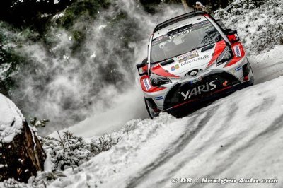 Latvala et la Yaris impressionnent en Suède