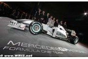 Mercedes unveil new team for 2010 season