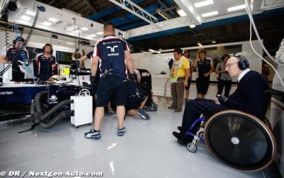 La Williams FW36 a démarré pour la première fois