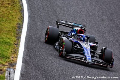 Albon rate la Q2 de peu chez Williams, Latifi dans le bon rythme à Suzuka