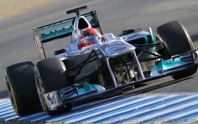 Jerez, Day 2: Schumacher fastest on Day 2 at Jerez