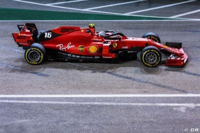 Leclerc ravi de signer une pole ’inattendue’ pour Ferrari à Singapour