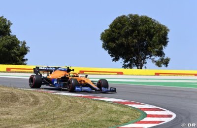 Norris pensait pouvoir se qualifier 4e aujourd’hui à Portimao
