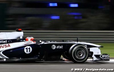 Challenging day for Williams