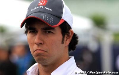 Sergio Perez receives 5-place grid penalty for impeding