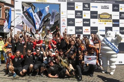 Tänak s’est imposé avec la manière en Allemagne