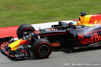 Mexico, EL2&nbsp;: Ricciardo prend la tête