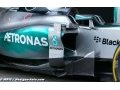 La Mercedes F1 W07 en piste dès le 15 février