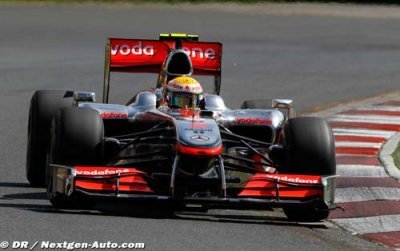 Hamilton s’est perdu dans le trafic