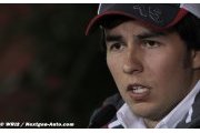 Perez va faire sa 1ère apparition avec McLaren
