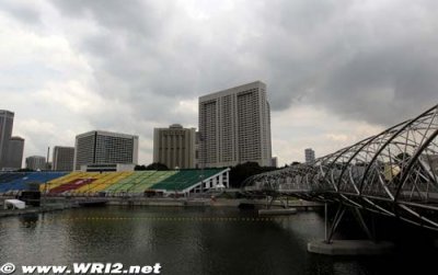 Black clouds above Singapore