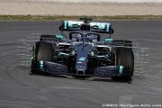 Mercedes a bien travaillé sur l'équilibre de la W10 et les nouveaux Pirelli