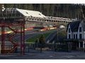 Spa-Francorchamps : La tribune du Raidillon est en construction