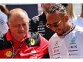 Vasseur révèle qu'Hamilton a signé pour trois ans chez Ferrari