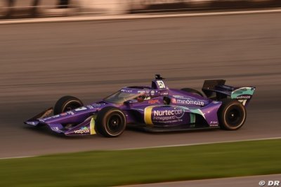 Grosjean a fait son premier test en IndyCar sur ovale avant ses débuts