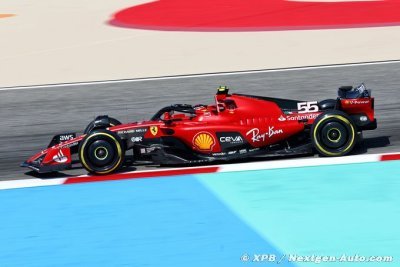 Ferrari a entamé le travail de réglages de sa SF-23 à Bahreïn